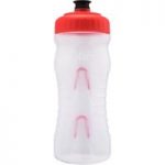 Fabric Cageless Water Bottle 22oz Clear/Red