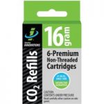 Genuine Innovations 20g Non-Threaded CO2 Cartridges 6-Pack