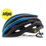 Giro Cinder Mips Road Bike Helmet Black/Blue/Purple