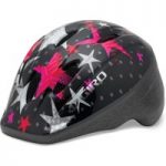 Giro Me2 Kids Helmet Black/Pink Stars