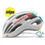 Giro Saga Mips Womens Road Bike Helmet White/Turquoise