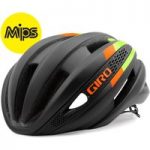 Giro Synthe MIPS Road Bike Helmet Black/Lime/Fire