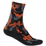 Giro Merino Winter Socks Black Camo/Orange
