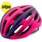 Giro Saga Mips Womens Road Bike Helmet Bright Pink/Purple