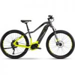 Haibike SDURO Cross 9.0 Womens Electric Bike 2018 Titan/Lime/Black