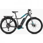 Haibike SDURO Trekking Womens Electric Bike 2018 Titan/Cyan