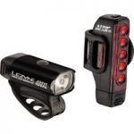 Lezyne Hecto Drive 400XL/Strip 150 Light Set Black