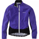 Madison Womens Sportive Hi Viz Waterproof Jacket Purple