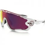 Oakley Jawbreaker Prizm Road Tour de France Sunglasses White