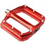 Burgtec Penthouse MK4 Steel Axel Pedal Red
