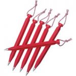 MSR Dart 6in Stake Kit 6-Pack Red