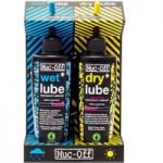 Muc-Off Lube Wet and Dry 120ml Twin Pack