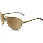 Oakley Conquest Womens Sunglasses Gold/Tungsten Iridium