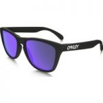 Oakley Frogskins Sunglasses Black/Violet Iridium