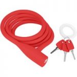 Knog Party Coil Cable Lock Red