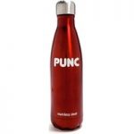 Punc Stainless Steel Insulated 500ml Bottle Red