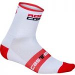 Castelli Rosso Corsa 9 Socks White/Red