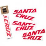 Santa Cruz Custom Downtube Decal Red