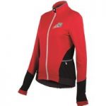 Santini Mearsey Womens LS Thermofleece Jersey Red