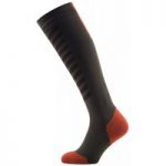 SealSkinz MTB Mid Knee Socks Olive/Brown/Orange