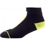 SealSkinz Road Thin Socklet Charcoal/Yellow