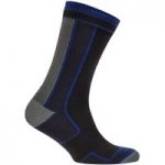 SealSkinz Thin Mid Length Socks Black/Blue