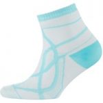 SealSkinz Thin Womens Socklet White/Aqua