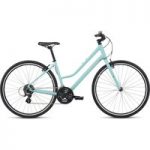 Specialized Alibi Sport Step Through Womens Hybrid Bike 2018 Turquoise