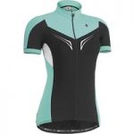 Specialized Womens SL Expert SS Jersey Black/Teal